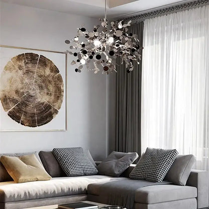 Decorbites dandelion chandelier gold nordic light for dining room