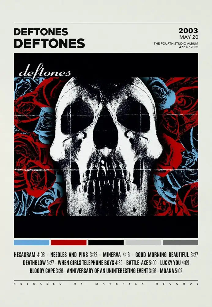 Deftones canvas painting set owl and portrait – bedroom wall art