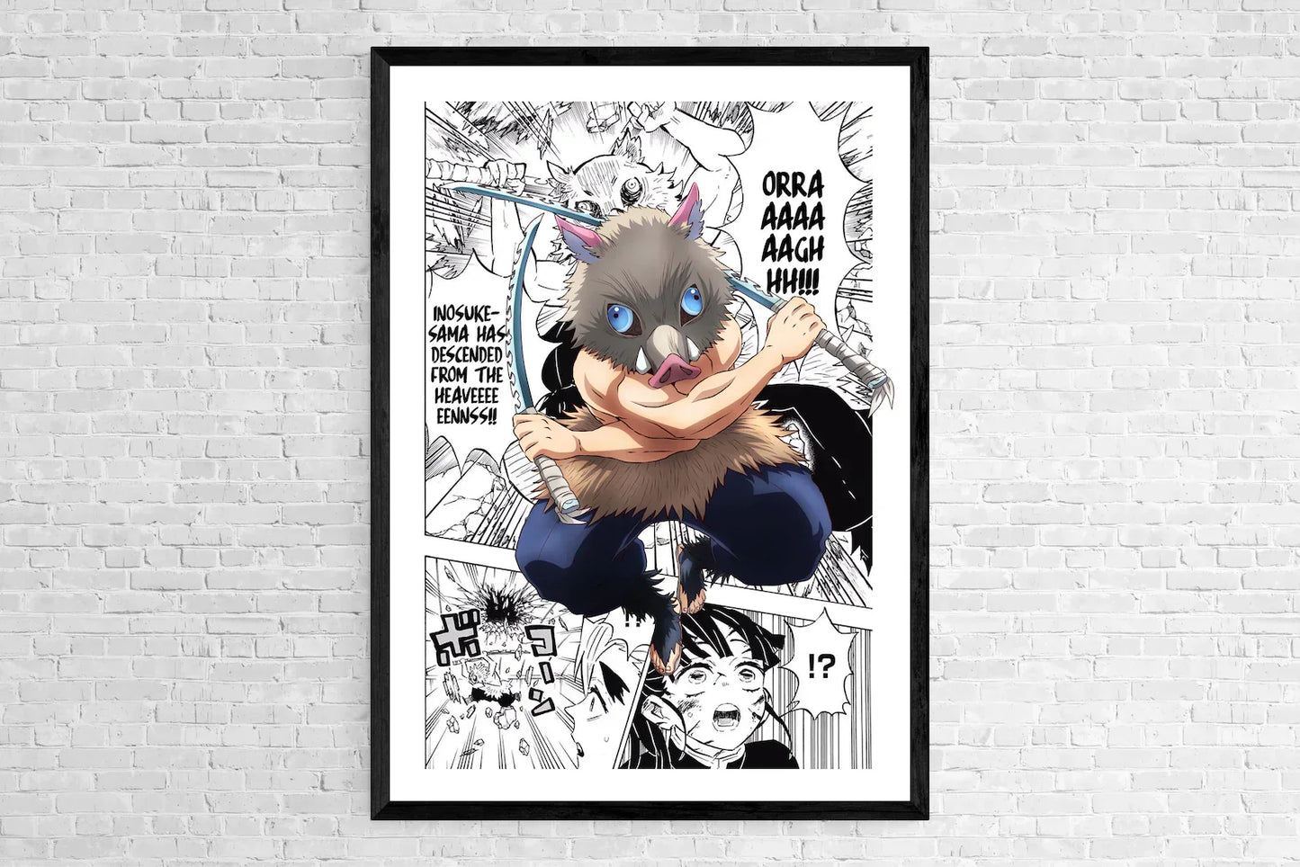 DecorBites™ Demon Slayer Anime Canvas Poster for Home Decor