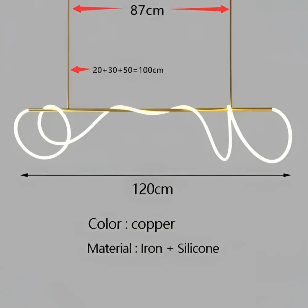 Modern gold nordic hose led ceiling chandelier for living room