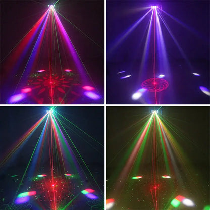 disco derby black led light panel for party room lighting