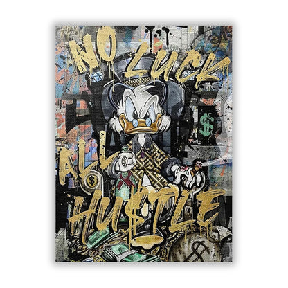 DecorBites™ Disney Marvel Donald Duck Canvas Wall Art
