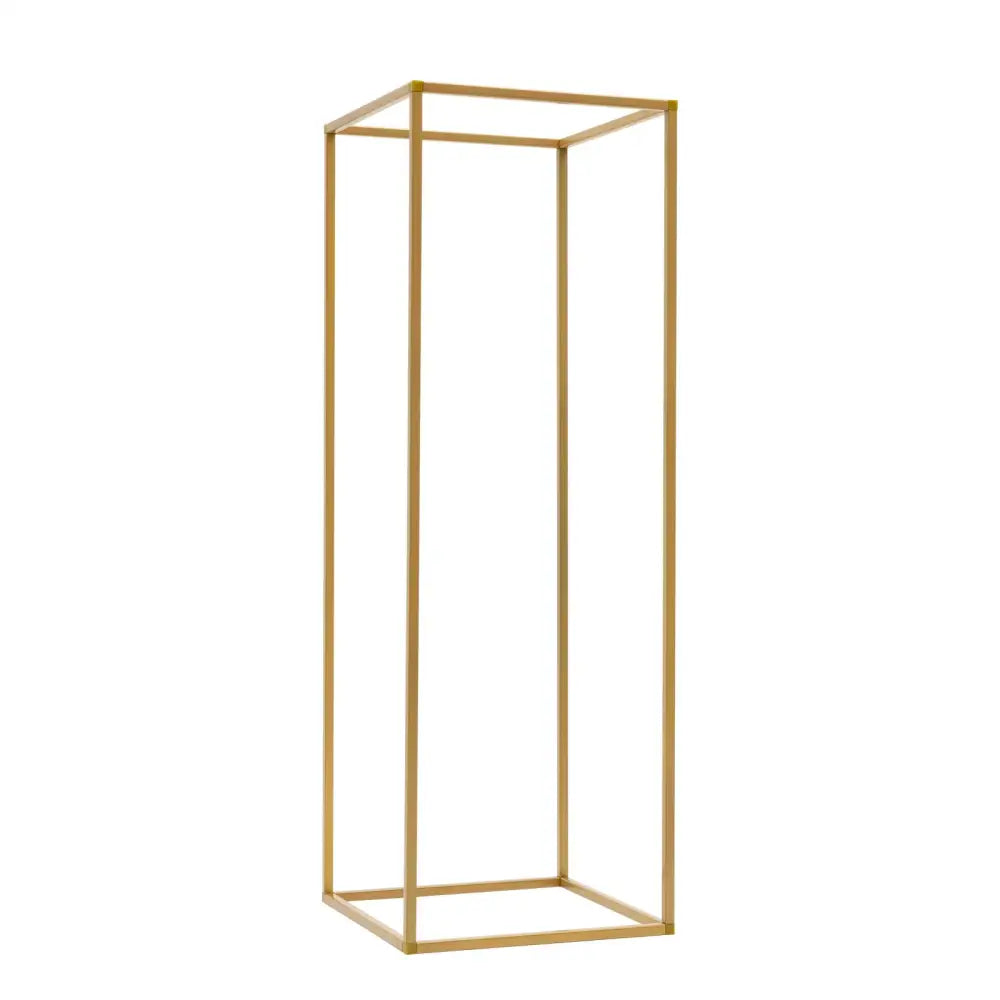 Elegant gold wedding flower stand 10 piece wedding flower set