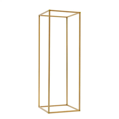 Elegant gold wedding flower stand 10 piece wedding flower set