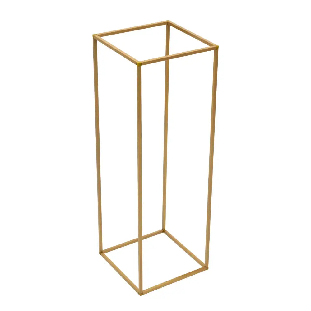 Elegant gold wedding flower stand 10 piece wedding flower set