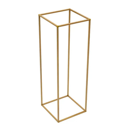 Elegant gold wedding flower stand 10 piece wedding flower set