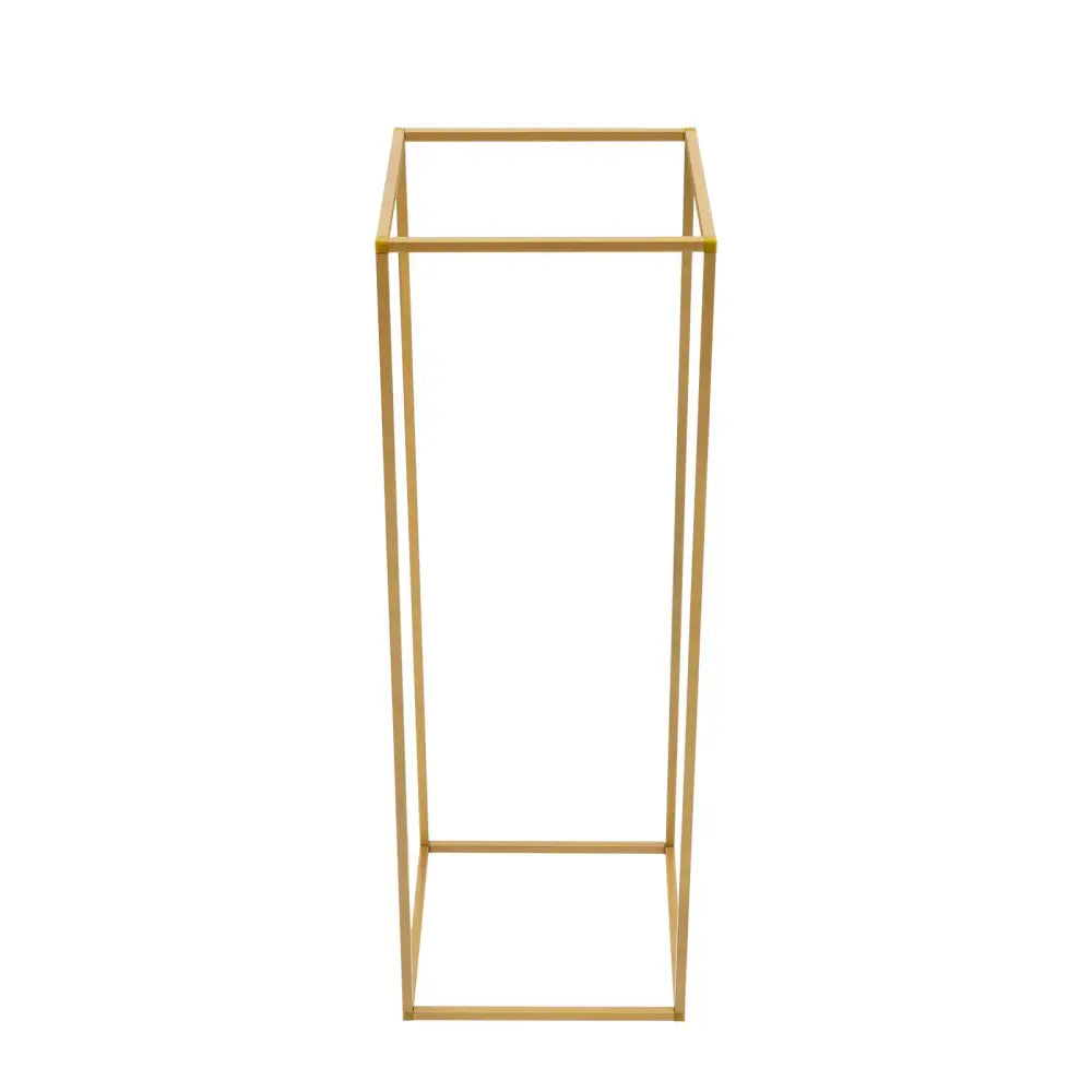 Elegant gold wedding flower stand 10 piece wedding flower set