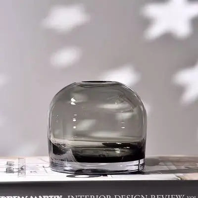 DecorBites™ Elegant European INS Glass Flower Vase
