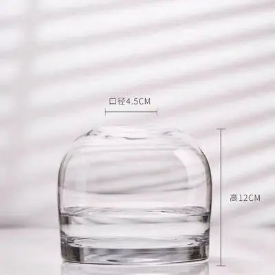 DecorBites™ Elegant European INS Glass Flower Vase