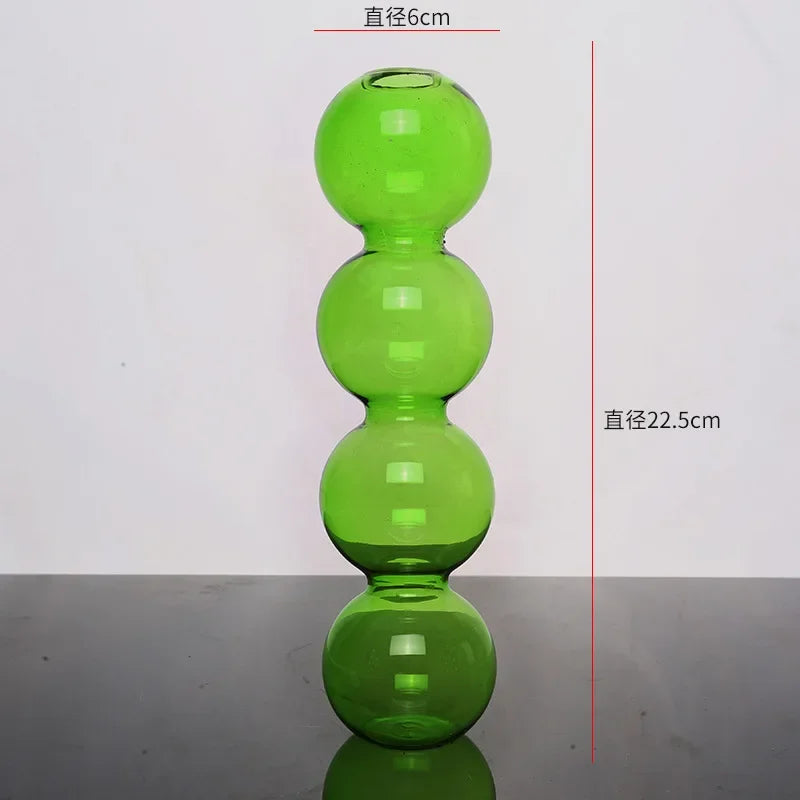 DecorBites™ Elegant Glass Vase Home Decor Accent