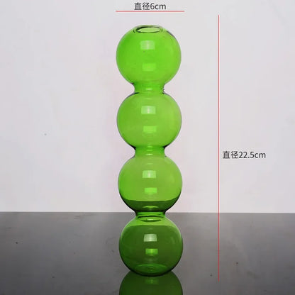 DecorBites™ Elegant Glass Vase Home Decor Accent