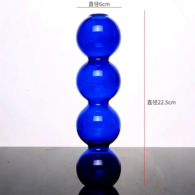 DecorBites™ Elegant Glass Vase Home Decor Accent