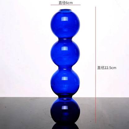 DecorBites™ Elegant Glass Vase Home Decor Accent