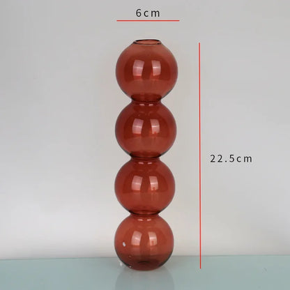 DecorBites™ Elegant Glass Vase Home Decor Accent