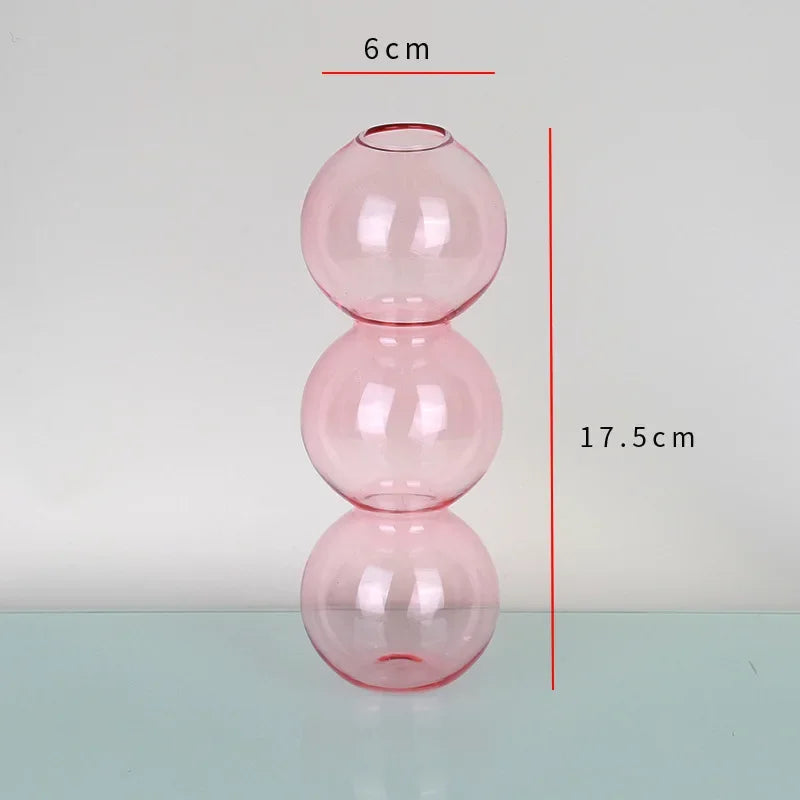 DecorBites™ Elegant Glass Vase Home Decor Accent
