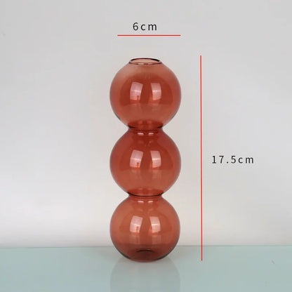 DecorBites™ Elegant Glass Vase Home Decor Accent