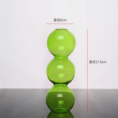DecorBites™ Elegant Glass Vase Home Decor Accent