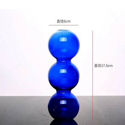 DecorBites™ Elegant Glass Vase Home Decor Accent