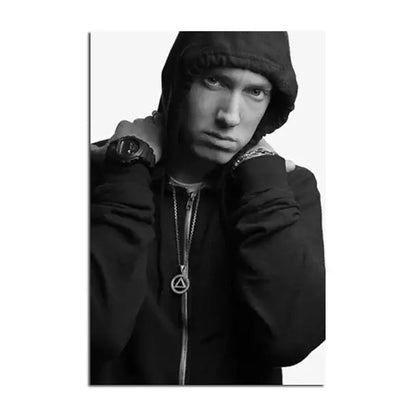 Modern eminem canvas wall art bedroom decor