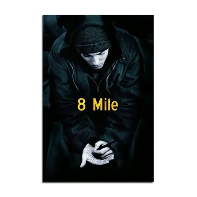 Modern eminem canvas wall art bedroom decor