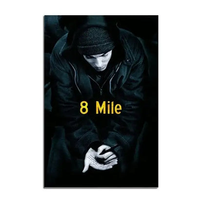 Modern eminem canvas wall art bedroom decor