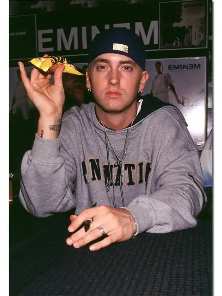 Modern eminem canvas wall art bedroom decor