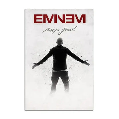 Modern eminem canvas wall art bedroom decor