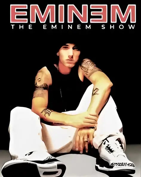 Modern eminem canvas wall art bedroom decor