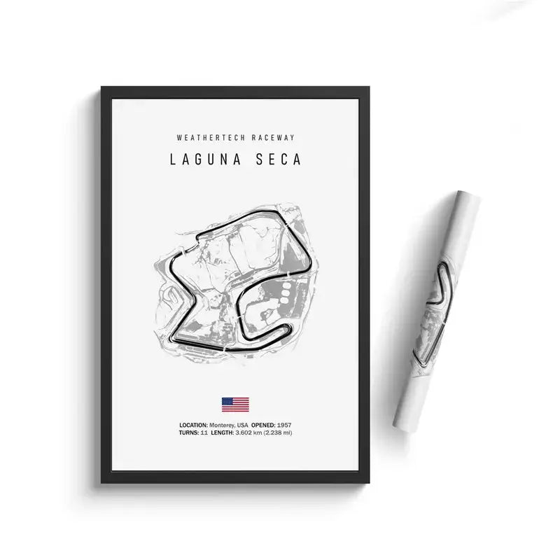 Minimalist black nürburgring circuit canvas wall art for living room