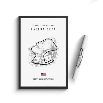Minimalist black nürburgring circuit canvas wall art for living room