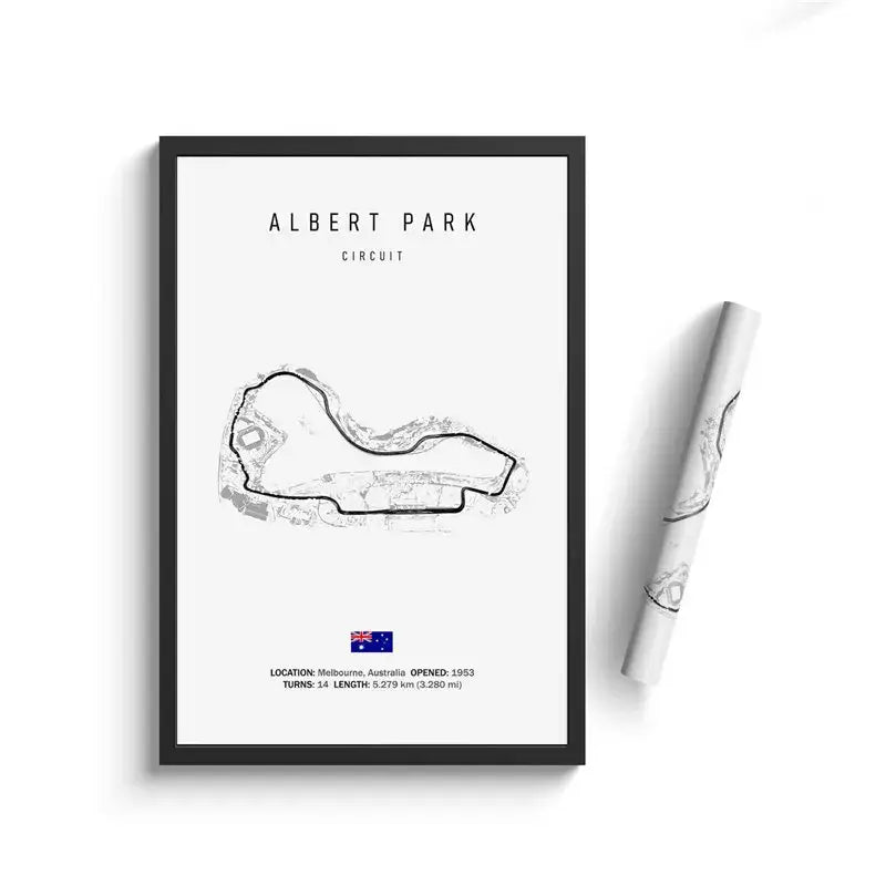 Minimalist black nürburgring circuit canvas wall art for living room