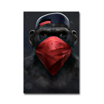 DecorBites™ Fashionable Monkey Wall Art - Premium Home Decor