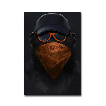 DecorBites™ Fashionable Monkey Wall Art - Premium Home Decor