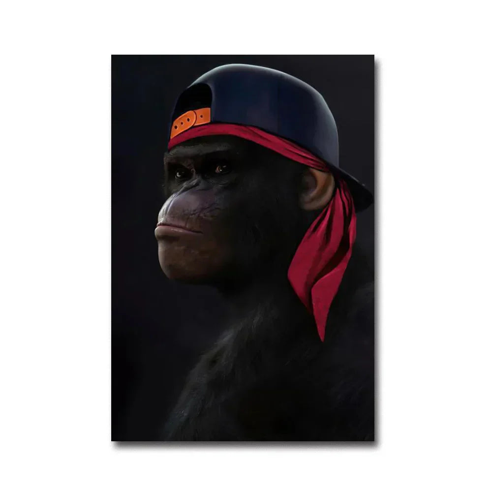 DecorBites™ Fashionable Monkey Wall Art - Premium Home Decor