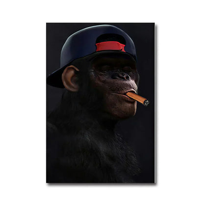 DecorBites™ Fashionable Monkey Wall Art - Premium Home Decor