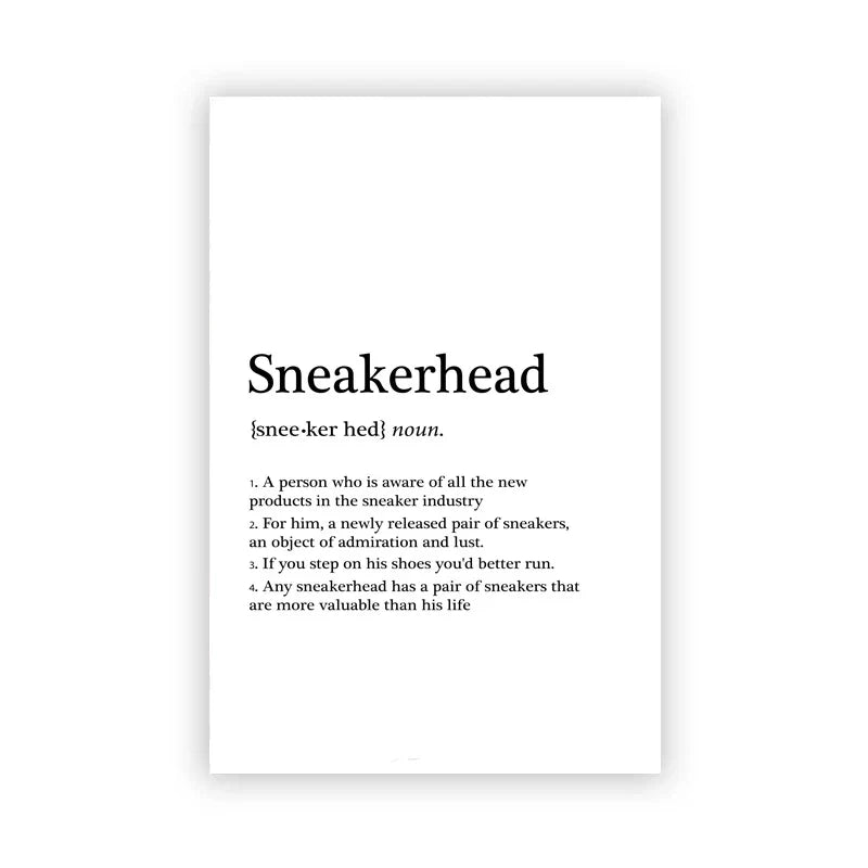 DecorBites™ Fashionable Sneaker Box Canvas Wall Art