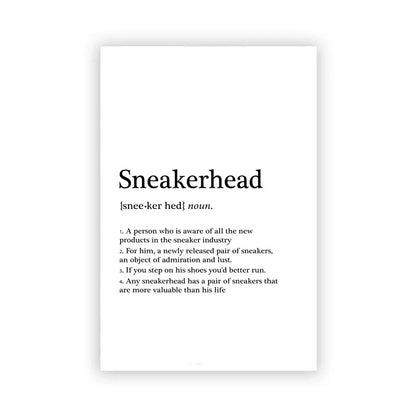 DecorBites™ Fashionable Sneaker Box Canvas Wall Art