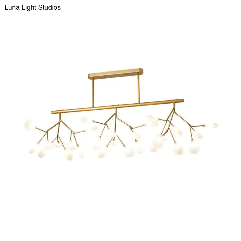 Modern black firefly pendant light dining room 110v-120v chandelier