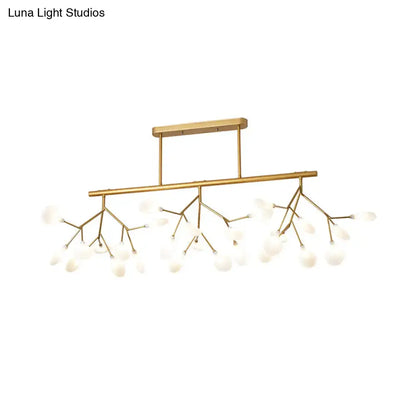Modern black firefly pendant light dining room 110v-120v chandelier