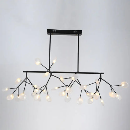 Modern gold firefly led island pendant light for dining room
