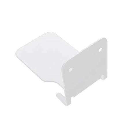 Modern black & white 2pcs floating bookshelf tablet stand bedroom