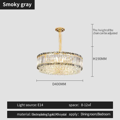 french crystal chandelier living room gold two tier light