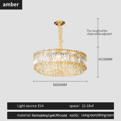 french crystal chandelier living room gold two tier light