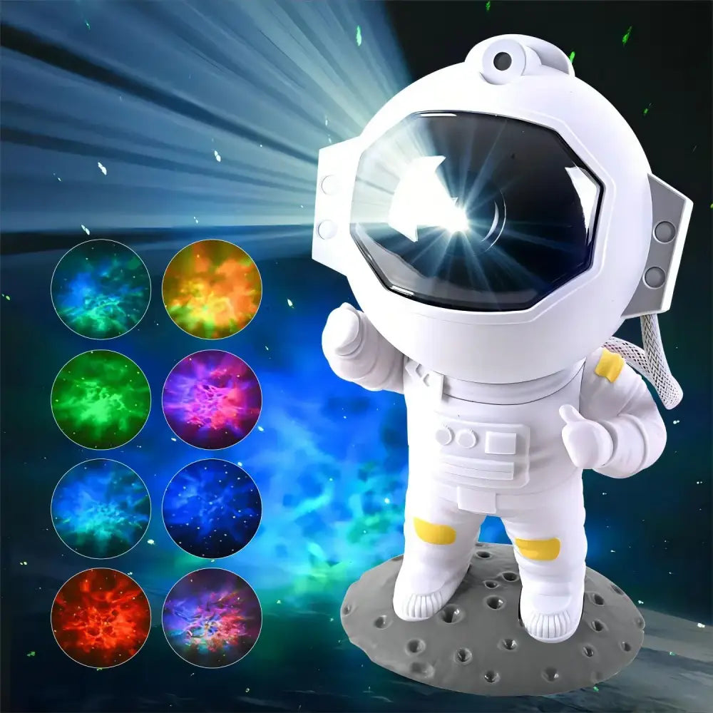 galaxy astronaut starry projector night light for bedroom