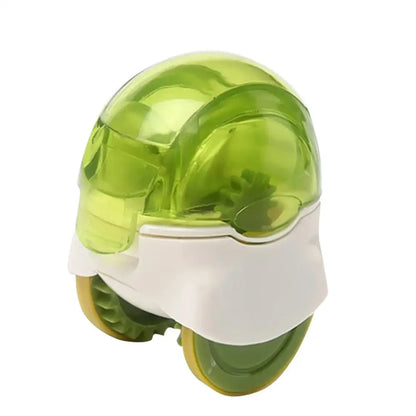 garlic chopper lime green & white kitchen mincer tool
