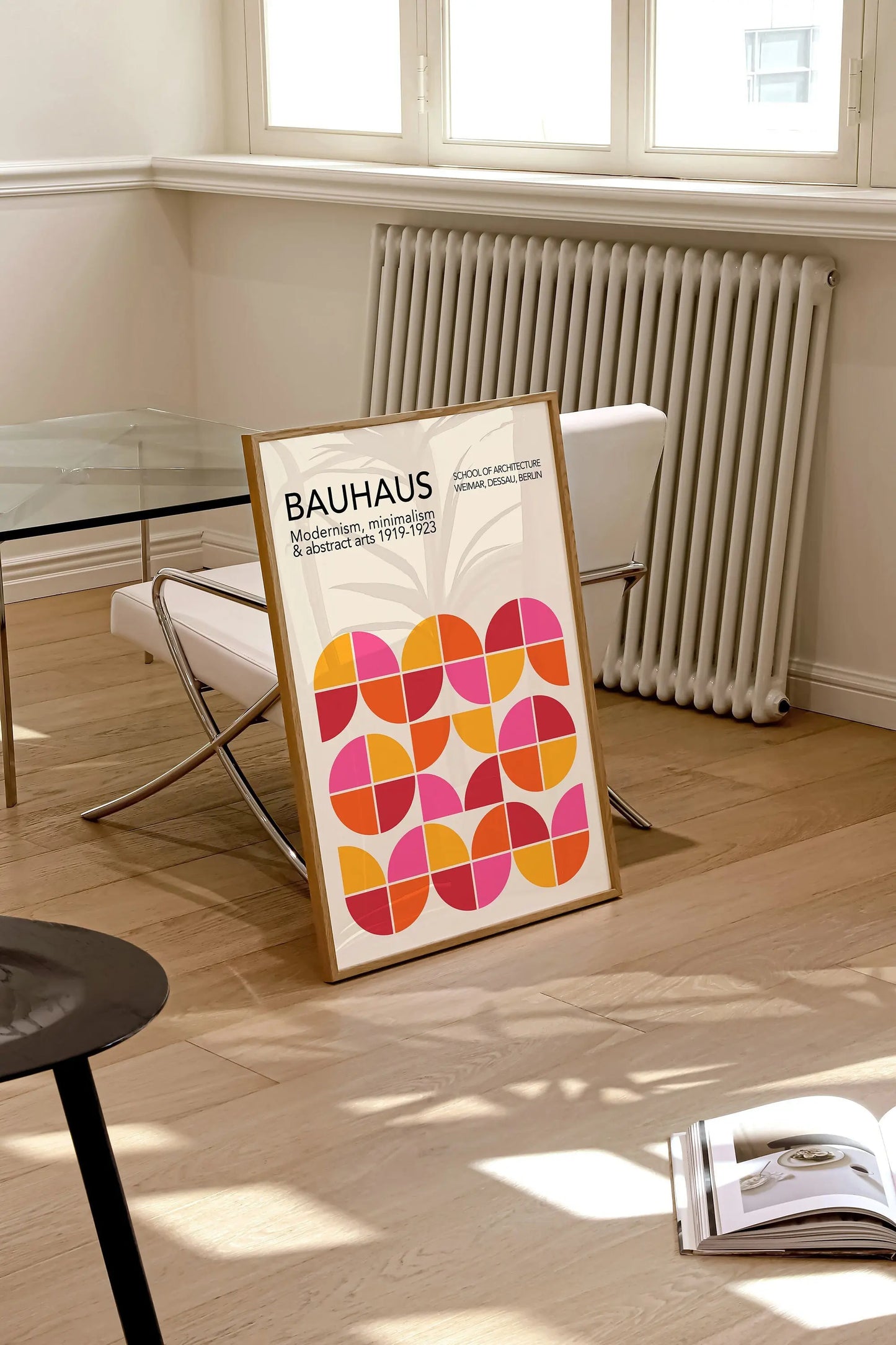 DecorBites™ Geometric Bauhaus Canvas Prints for Home Decor