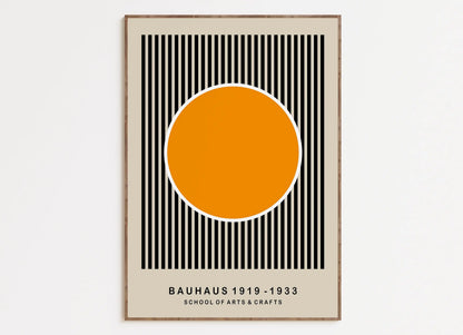 DecorBites™ Geometric Mid Century Canvas Prints for Home