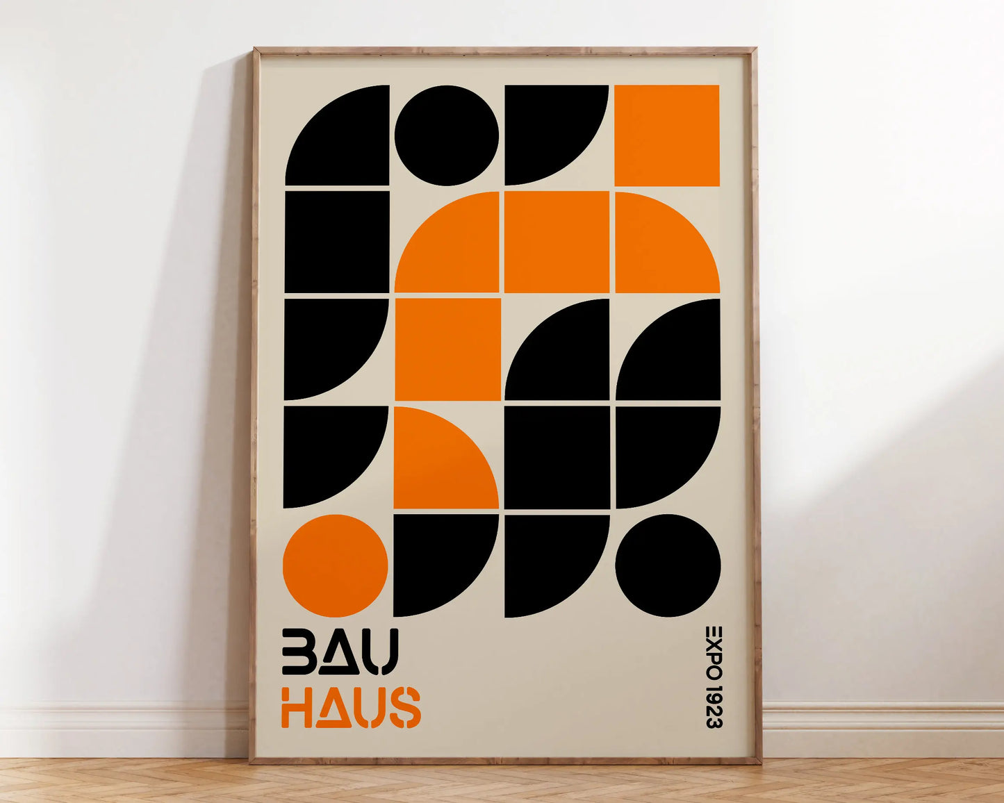 DecorBites™ Geometric Mid Century Canvas Prints for Home Decor
