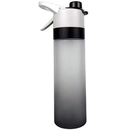 Light green & white tritan spray water bottle for outdoor sports