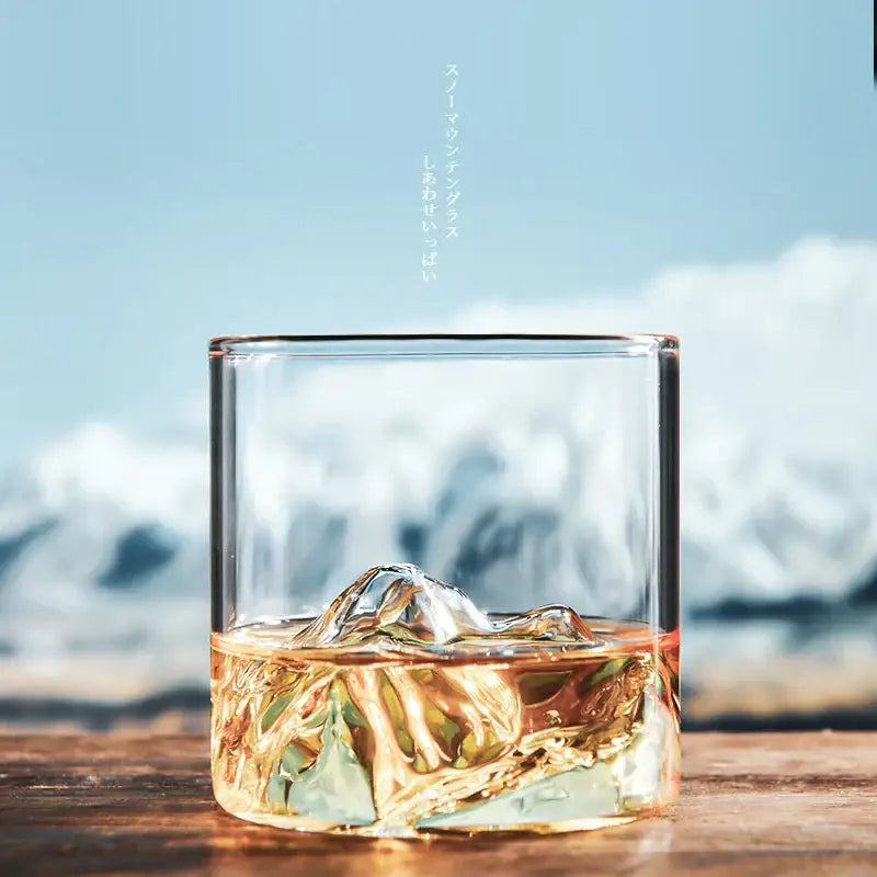Japanese style glacier wine cup dining room whisky glass